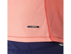 Cheap ASICS FUJITRAIL SHORT SLEEVE TOP Papaya/Guava