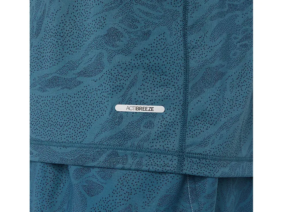 Clearance ASICS FUJITRAIL SINGLET Magnetic Blue