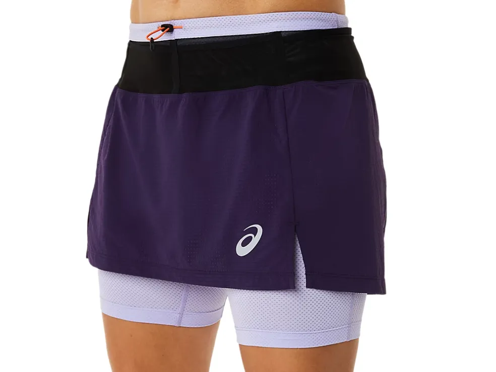 Cheap ASICS FUJITRAIL SKORT Night Shade/Vapor
