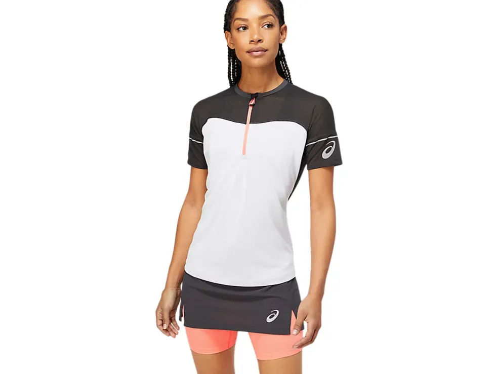 Outlet ASICS FUJITRAIL TOP Graphite Grey/Brilliant White