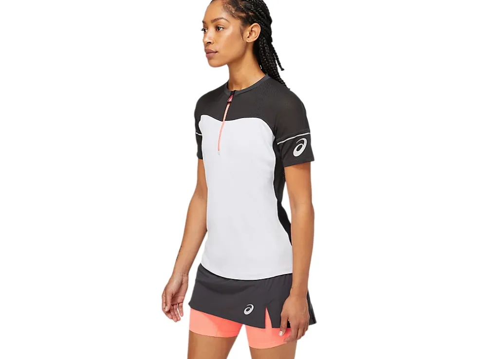 Outlet ASICS FUJITRAIL TOP Graphite Grey/Brilliant White
