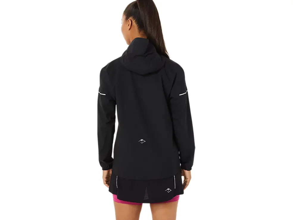 Store ASICS FUJITRAIL WATERPROOF JACKET Performance Black