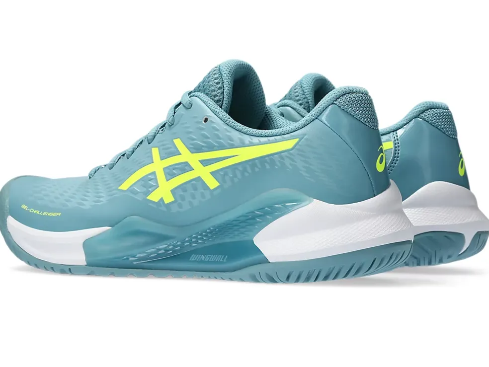 Fashion ASICS GEL-CHALLENGER 14 Gris Blue/Safety Yellow