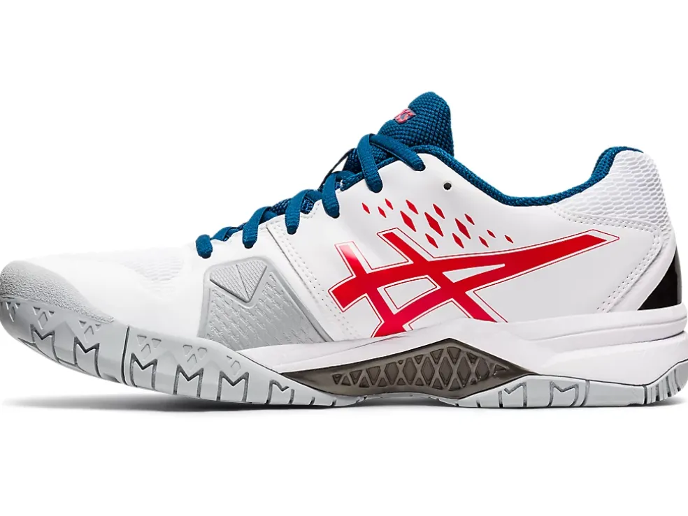 Discount ASICS GEL-Challenger 12 White/Classic Red