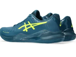 Cheap ASICS GEL-CHALLENGER 14 CLAY Restful Teal/Safety Yellow