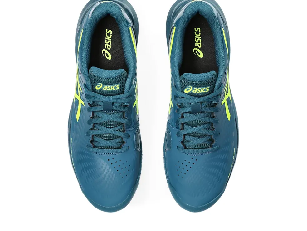 Cheap ASICS GEL-CHALLENGER 14 CLAY Restful Teal/Safety Yellow