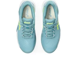 Cheap ASICS GEL-CHALLENGER 14 CLAY Gris Blue/Safety Yellow