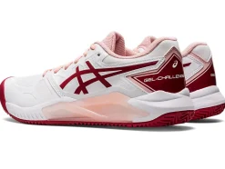 Fashion ASICS GEL-CHALLENGER 13 CLAY White/Cranberry