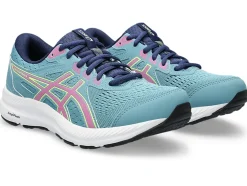 Store ASICS GEL-CONTEND 8 Gris Blue/Hot Pink