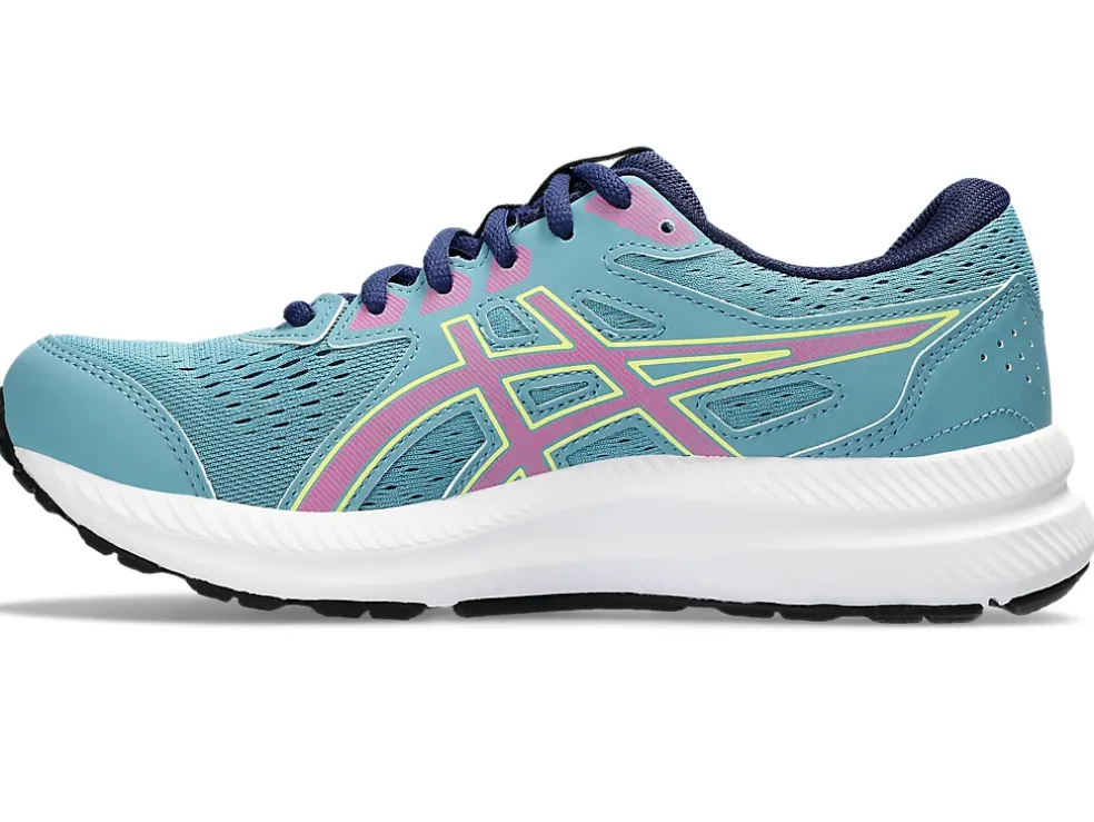 Store ASICS GEL-CONTEND 8 Gris Blue/Hot Pink
