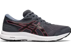 Cheap ASICS GEL-CONTEND 7 Carrier Grey/Classic Red