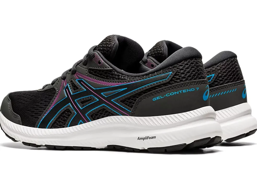 Discount ASICS GEL-CONTEND 7 Graphite Grey/Digital Aqua