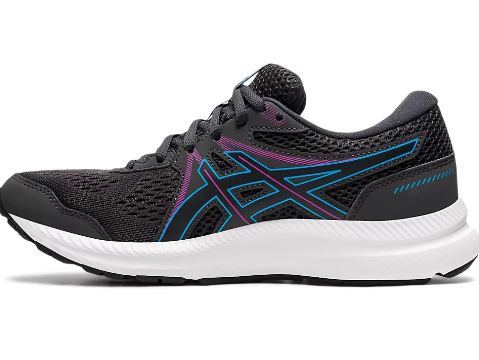 Discount ASICS GEL-CONTEND 7 Graphite Grey/Digital Aqua