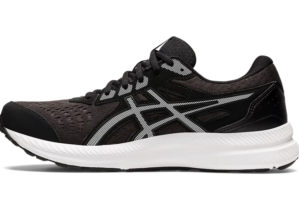 Fashion ASICS GEL-CONTEND 8 EXTRA WIDE Black/White