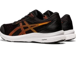 Shop ASICS GEL-CONTEND 8 EXTRA WIDE Black/Cherry Tomato
