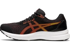 Shop ASICS GEL-CONTEND 8 EXTRA WIDE Black/Cherry Tomato