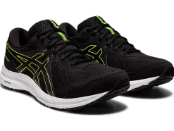 Fashion ASICS GEL-CONTEND 7 EXTRA WIDE Black/Hazard Green