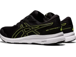 Fashion ASICS GEL-CONTEND 7 EXTRA WIDE Black/Hazard Green