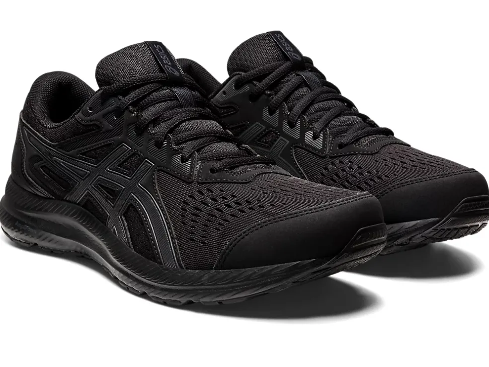 Best Sale ASICS GEL-CONTEND 8 EXTRA WIDE Black/Carrier Grey