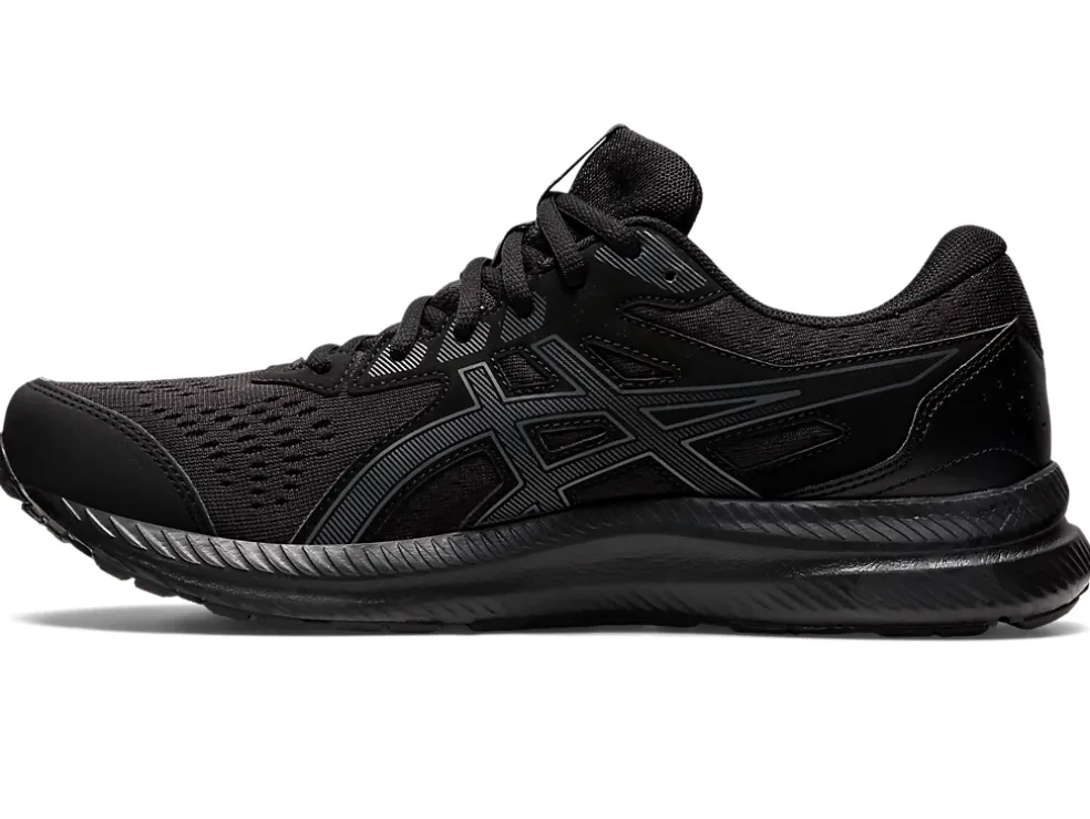 Best Sale ASICS GEL-CONTEND 8 EXTRA WIDE Black/Carrier Grey