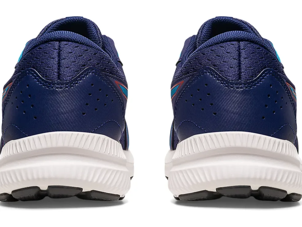 Online ASICS GEL-CONTEND 8 EXTRA WIDE Indigo Blue/Island Blue