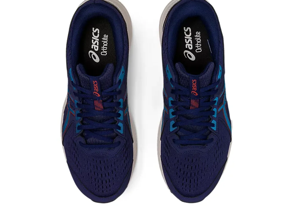 Online ASICS GEL-CONTEND 8 EXTRA WIDE Indigo Blue/Island Blue