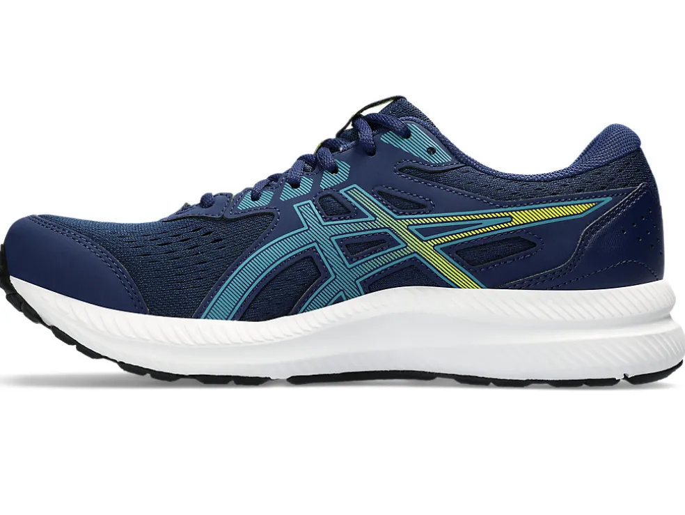 Discount ASICS GEL-CONTEND 8 EXTRA WIDE Blue Expanse/Blue Teal