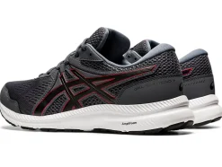 Fashion ASICS GEL-CONTEND 7 EXTRA WIDE Carrier Grey/Classic Red