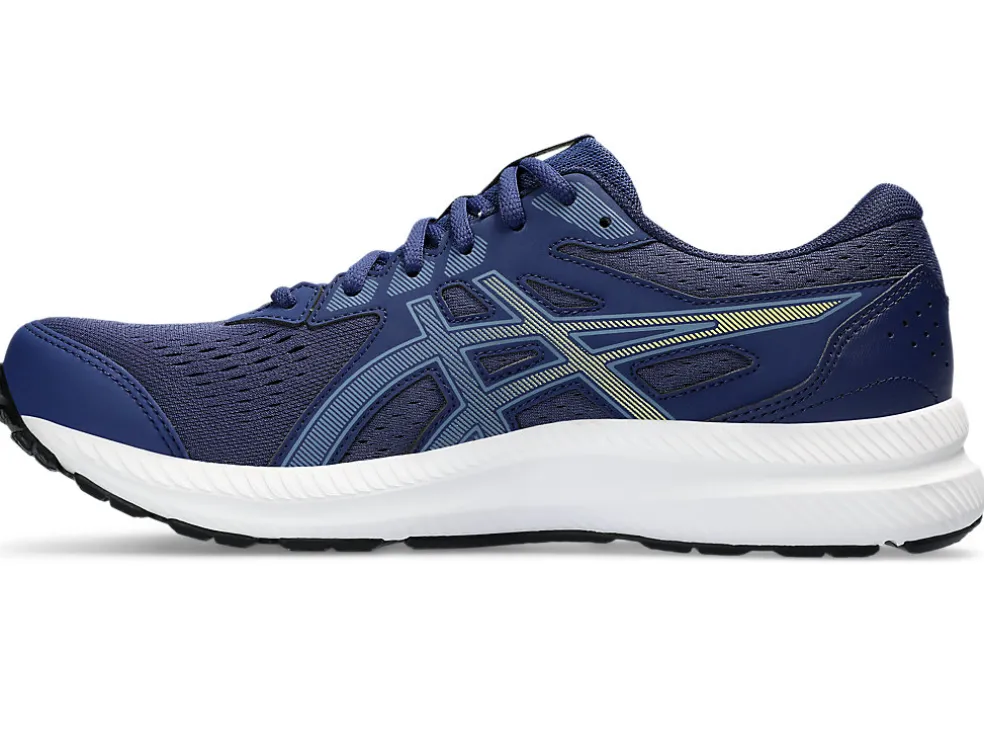 Cheap ASICS GEL-CONTEND 8 EXTRA WIDE Deep Ocean/Black