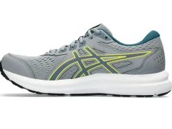 Cheap ASICS GEL-CONTEND 8 EXTRA WIDE Sheet Rock/Evening Teal