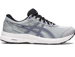 Best ASICS GEL-CONTEND 8 EXTRA WIDE Piedmont Grey/Asics Blue