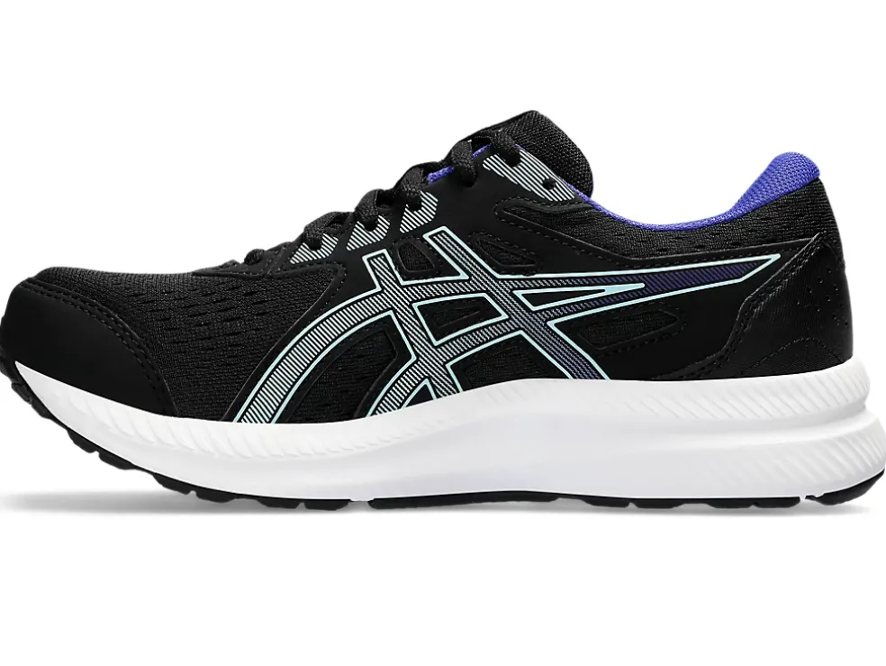 Cheap ASICS GEL-CONTEND 8 WIDE Black/Aquarium