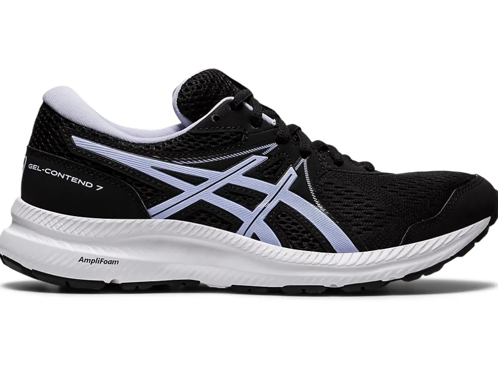 Discount ASICS GEL-CONTEND 7 WIDE Black/Lilac Opal