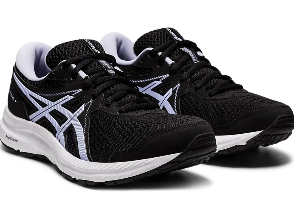 Discount ASICS GEL-CONTEND 7 WIDE Black/Lilac Opal