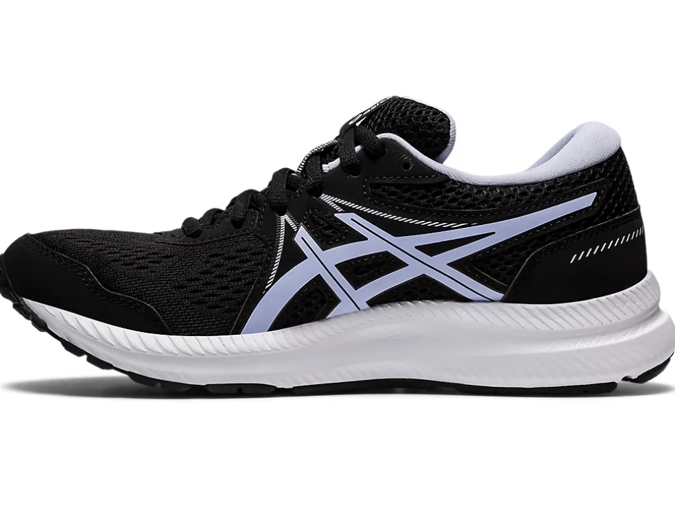 Discount ASICS GEL-CONTEND 7 WIDE Black/Lilac Opal