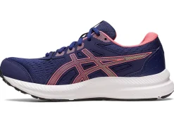 Shop ASICS GEL-CONTEND 8 WIDE Indigo Blue/Papaya