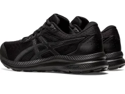 New ASICS GEL-CONTEND 8 WIDE Black/Carrier Grey