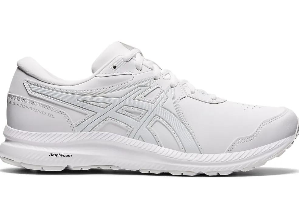Best ASICS GEL-CONTEND WALKER White/White