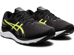 Outlet ASICS GEL-CUMULUS 24 Black/Hazard Green