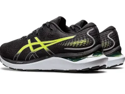 Outlet ASICS GEL-CUMULUS 24 Black/Hazard Green