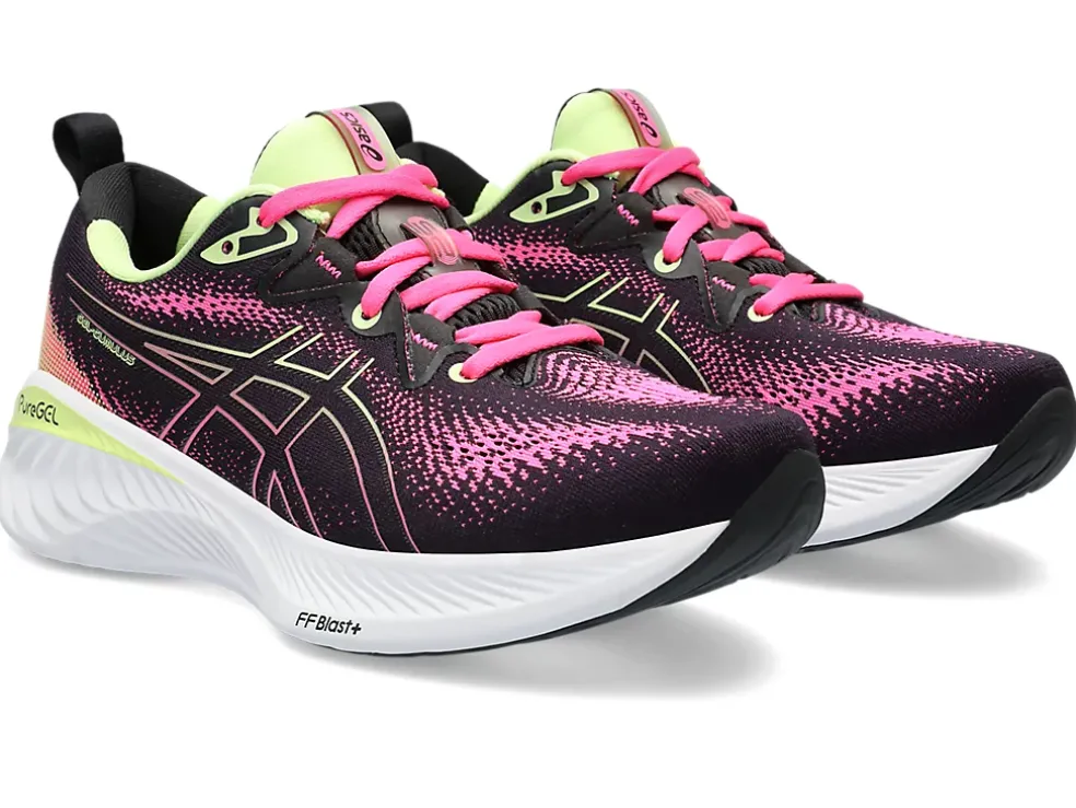 Hot ASICS GEL-CUMULUS 25 Black/Hot Pink