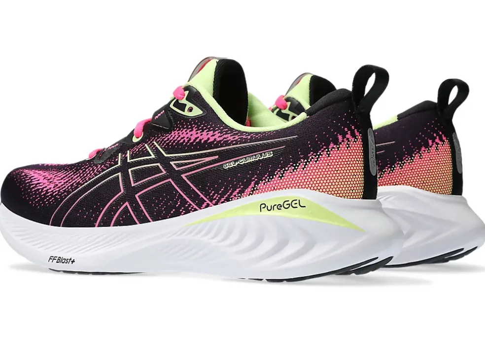 Hot ASICS GEL-CUMULUS 25 Black/Hot Pink