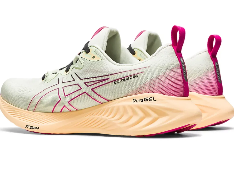 Sale ASICS GEL-CUMULUS 25 Whisper Green/Pink Rave