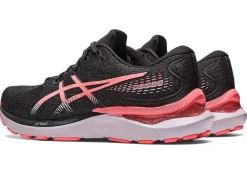 Cheap ASICS GEL-CUMULUS 24 Black/Papaya
