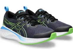 Shop ASICS GEL-CUMULUS 25 GRADE SCHOOL Black/Electric Lime