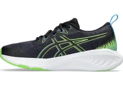 Shop ASICS GEL-CUMULUS 25 GRADE SCHOOL Black/Electric Lime