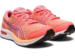 Flash Sale ASICS GEL-CUMULUS 24 GRADE SCHOOL Papaya/Dusty Purple