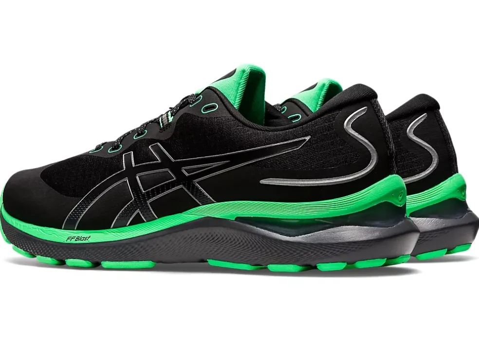 Clearance ASICS GEL-CUMULUS 24 LITE-SHOW Black/New Leaf