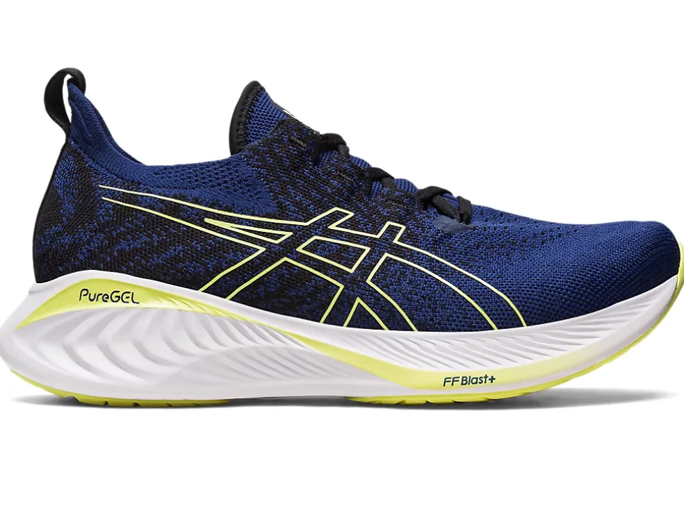 Best Sale ASICS GEL-CUMULUS 25 MK Deep Ocean/Glow Yellow