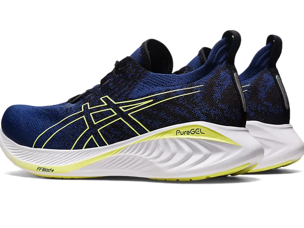 Best Sale ASICS GEL-CUMULUS 25 MK Deep Ocean/Glow Yellow